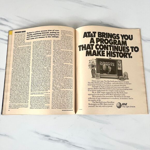 Cybill Shepherd - Vintage 80's Rolling Stone Magazine 1986- Issue #484 - Picture 3 of 4